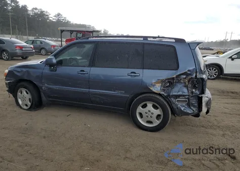 2007 Toyota Highlander Sport from USA, damaged, VIN JTEDP21A770140486